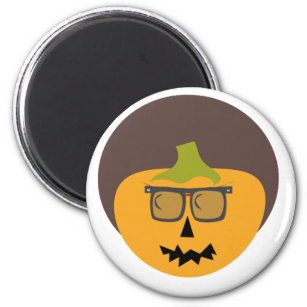 Alfie Afro Halloween Button Magnet