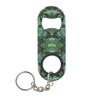 ALFIE ~ GREEN LEAVES IVY ~ KEYCHAIN BOTTLE OPENER