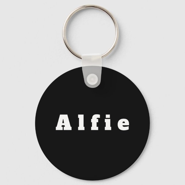 Alfie Key Ring (Front)