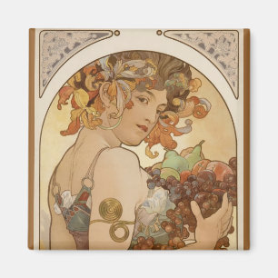 Alfons Mucha - Fruit Magnet