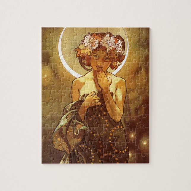 Alfons Mucha: Luna Jigsaw Puzzle (Vertical)