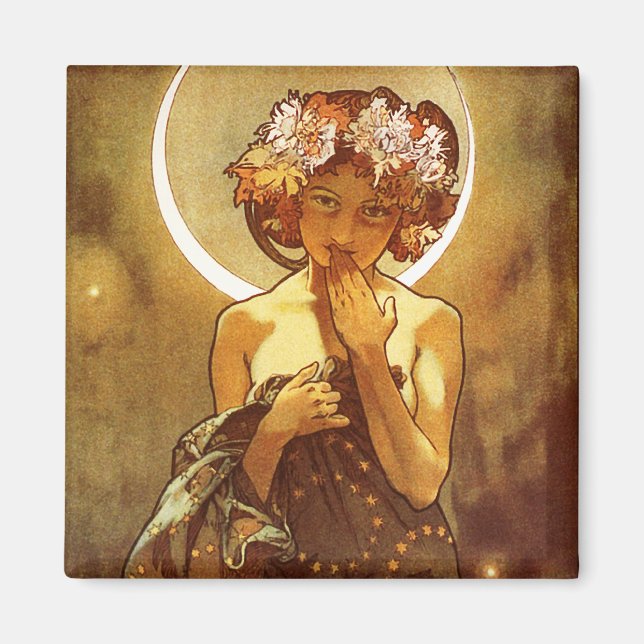 Alfons Mucha: Luna Magnet (Front)