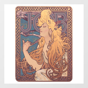 Alfonse Mucha Job Art Nouveau woman