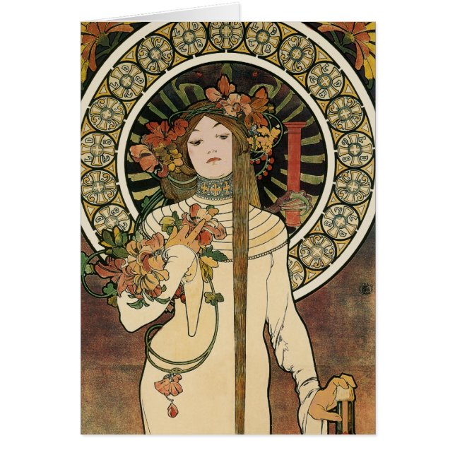 Alfonse Mucha Trappistine Nouveau (Front)