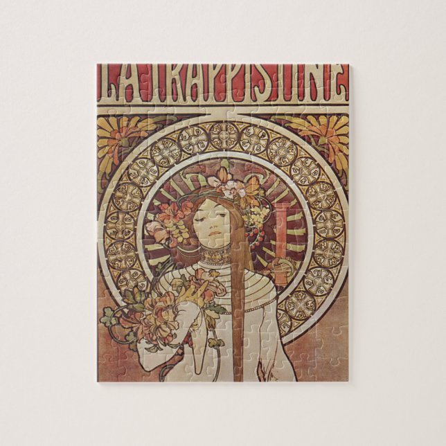 Alfonse Mucha Trappistine Nouveau Jigsaw Puzzle (Vertical)