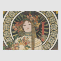 Alfonse Mucha Trappistine Nouveau Vintage Poster