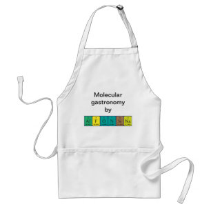 Alfonsina periodic table name apron