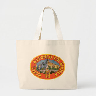 Alfonso XIII Hotel Sevilla Large Tote Bag
