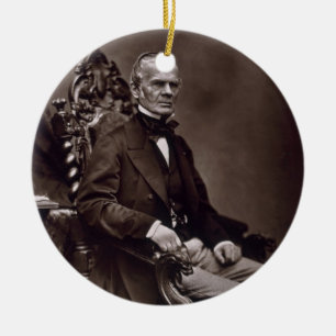 Alfred Auguste Cuvillier-Fleury (1802-87), from 'G Ceramic Tree Decoration