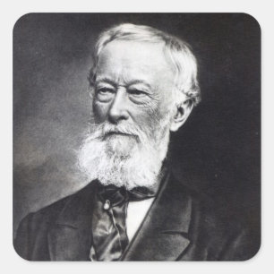 Alfred Krupp Square Sticker