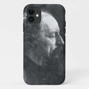 Alfred, Lord Tennyson (1809-92) c.1868 (albumen pr iPhone 11 Case