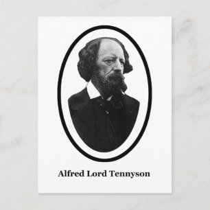 Alfred Lord Tennyson Title The MUSEUM Zazzle Gifts Postcard