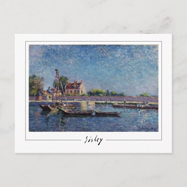 Alfred Sisley #144 - Fine Art Postcard (Front)
