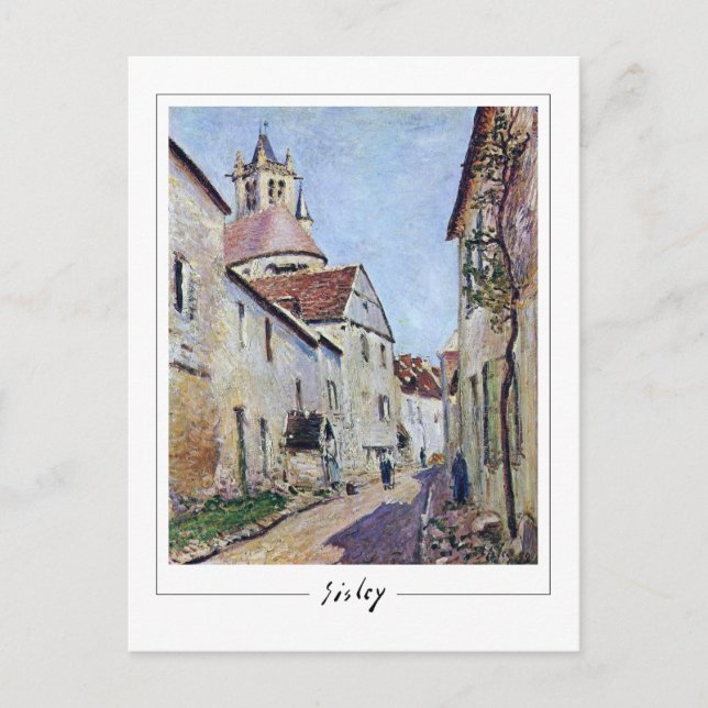 Alfred Sisley #476 - Fine Art Postcard (Front)