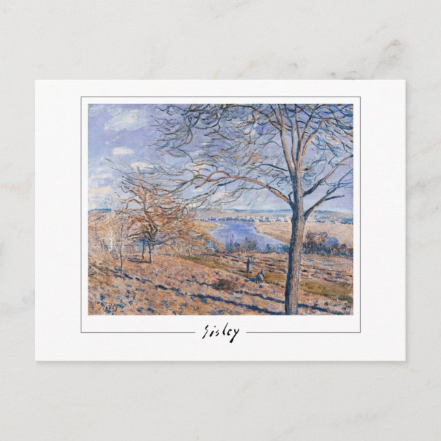 Alfred Sisley #4 - Fine Art Postcard (Front)