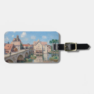 Alfred Sisley artwork - Le Pont de Moret Luggage Tag