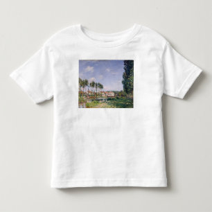 Alfred Sisley Banks of the Loing at Moret Toddler T-Shirt