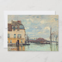 Alfred Sisley - Flood at Port-Marly 1872