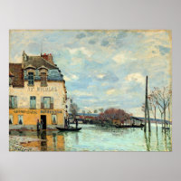 Alfred Sisley Flood at Port-Marly