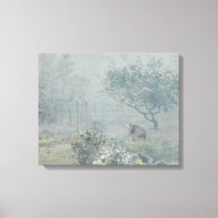 Alfred Sisley - Fog, Voisins Canvas Print