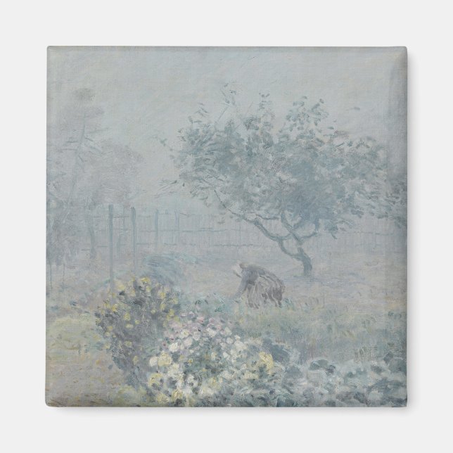 Alfred Sisley - Fog, Voisins Magnet (Front)