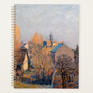 Alfred Sisley - Frosty Morning in Louveciennes Planner
