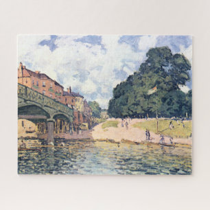 Alfred Sisley Hampton Court Bridge Jigsaw Puzzle