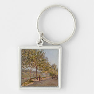 Alfred Sisley   June Morning in Saint-Mammes Key Ring