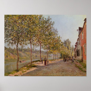 Alfred Sisley June Morning in Saint-Mammes Poster