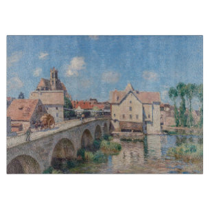 Alfred Sisley - Le Pont de Moret Cutting Board