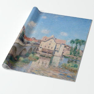 Alfred Sisley - Le Pont de Moret Wrapping Paper
