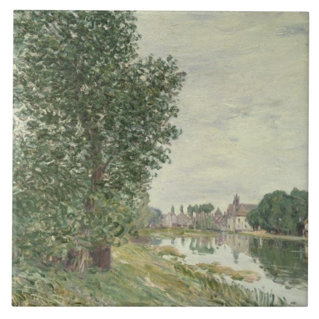 Alfred Sisley | Moret-sur-Loing Tile (Front)