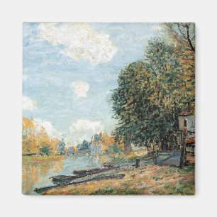 Alfred Sisley Moret: The Banks of the River Loing Magnet