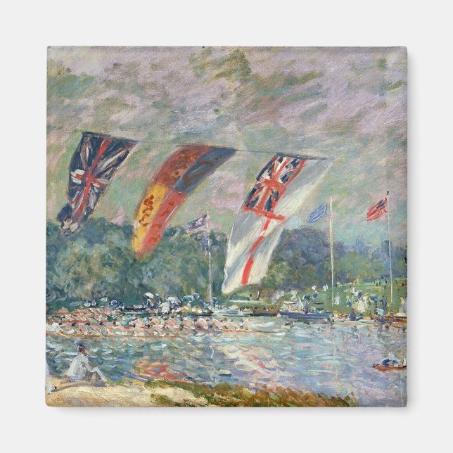 Alfred Sisley | Regatta at Molesey Magnet (Front)