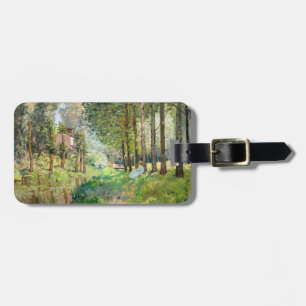 Alfred Sisley - Rest along the Stream Luggage Tag