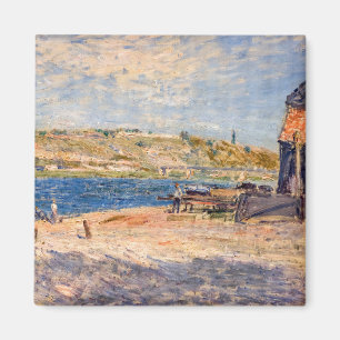 Alfred Sisley - River Banks at Saint-Mammes Magnet