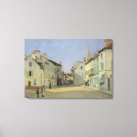 Alfred Sisley | Rue de la Chaussee at Argenteuil