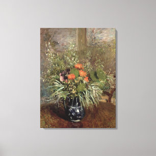 Alfred Sisley Still Life of Wild Flowers Canvas Print
