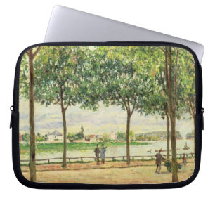 Alfred Sisley   Street of Spanish Chestnut Trees Laptop Sleeve