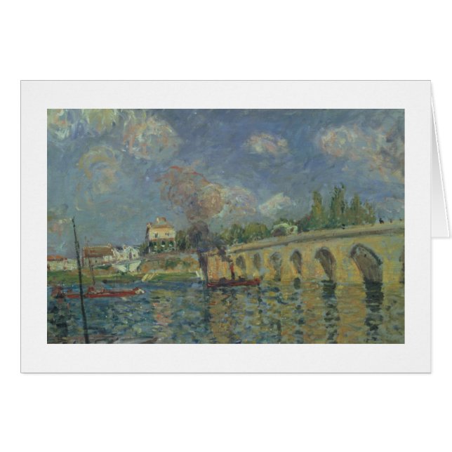 Alfred Sisley | The Bridge (Front Horizontal)