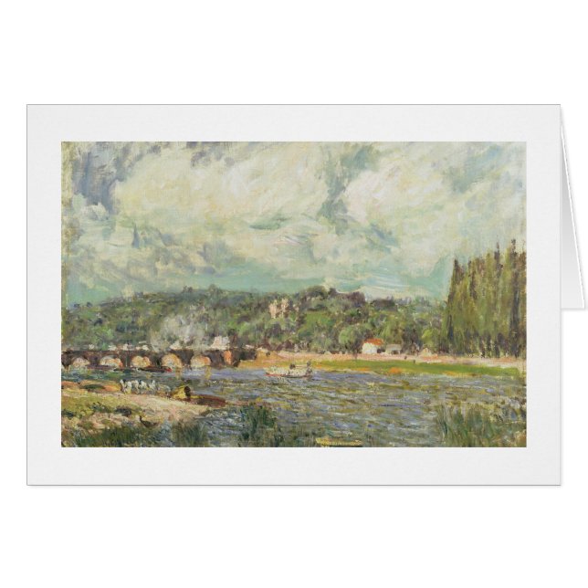 Alfred Sisley | The Bridge at Sevres (Front Horizontal)
