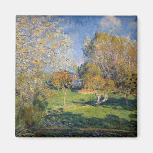 Alfred Sisley - The Garden of Hoschede, Montgeron Magnet
