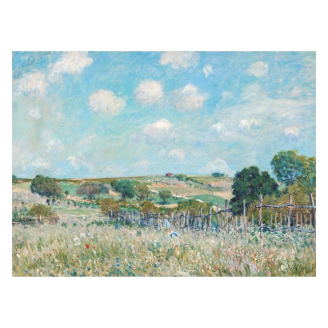 Alfred Sisley - The Meadow Tablecloth (Front (Horizontal))