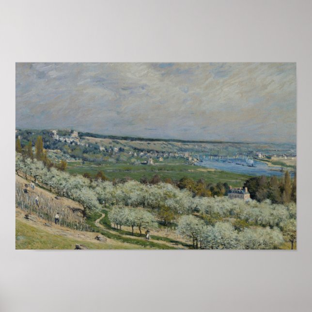 Alfred Sisley - The Terrace at Saint-Germain Poster (Front)