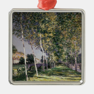 Alfred Sisley The Walk Metal Tree Decoration