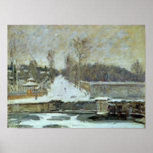 Alfred Sisley   The Watering Place at Marly-le-Roi Poster