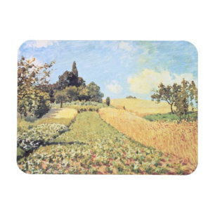 Alfred Sisley   Wheat Field Magnet