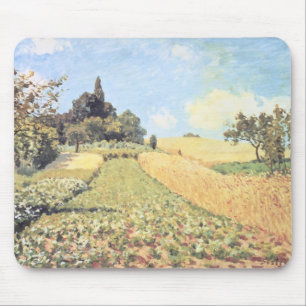 Alfred Sisley Wheat Field Mouse Pad
