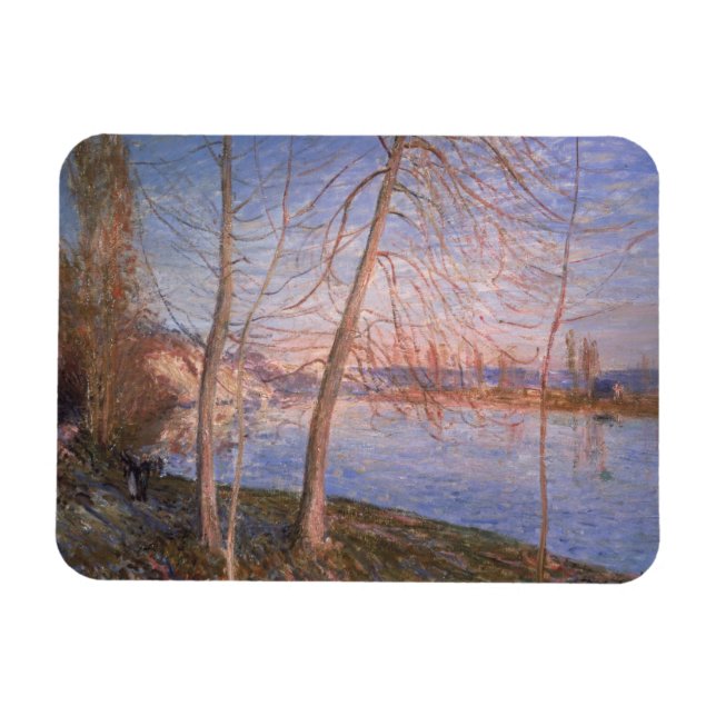 Alfred Sisley | Winter Morning Magnet (Horizontal)