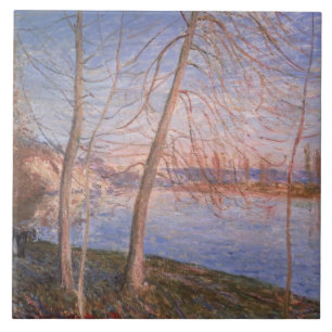 Alfred Sisley Winter Morning Tile